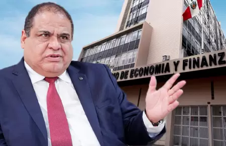 MEF sobre el d�ficit fiscal anualizado.