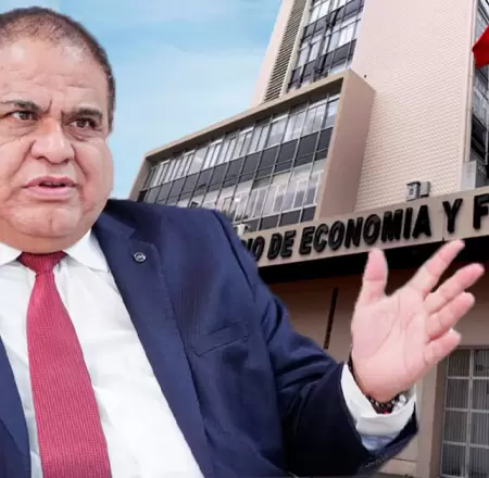 MEF sobre el d�ficit fiscal anualizado.