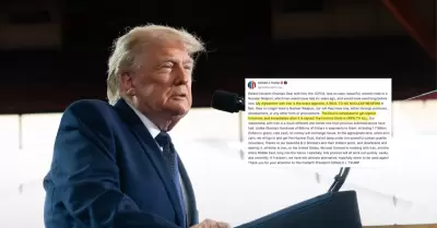 Trump afirma que acuerdo entre EE. UU e Ir�n se firmar�