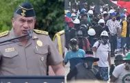 Jefe de la PNP busca dialogar con manifestantes ante anuncio de protesta en el centro histórico: "Estamos predispuestos"