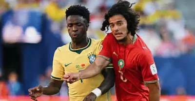 Brasil y Marruecos empataron 1-1 en un partidazo.