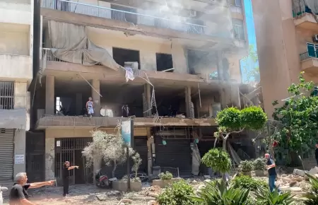 Ataque de Israel a el L�bano.