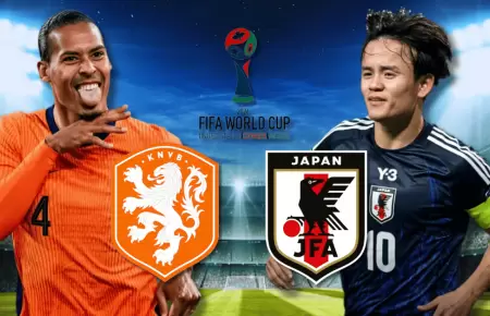 Pa�ses Bajos y Jap�n se enfrentan por el grupo F del Mundial 2026