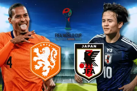 Pa�ses Bajos y Jap�n se enfrentan por el grupo F del Mundial 2026
