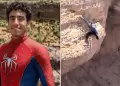 Joven acr�bata conocido como el 'Spiderman de Yemen' muri� tras caer a un cr�ter volc�nico