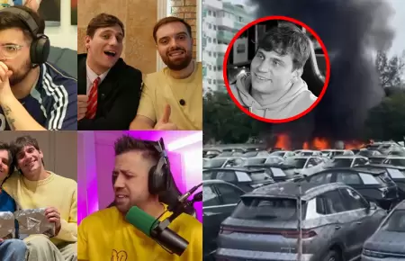 Creadores de contenido lamentaron la noticia, algunos estando en vivo.