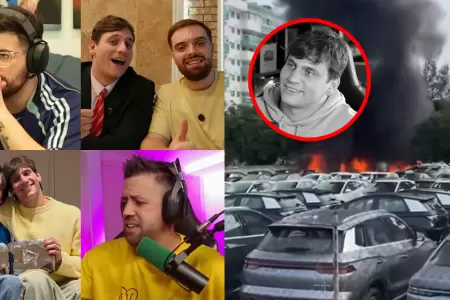 Creadores de contenido lamentaron la noticia, algunos estando en vivo.