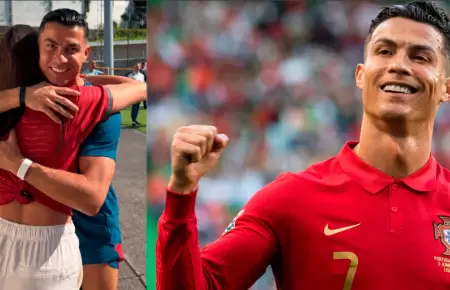 El deportista mostr� su agradecimiento con la influencer.