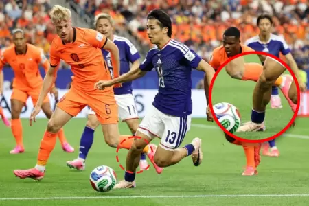 El jugador nip�n sorprendi� al no llevar la protecci�n obligatoria.