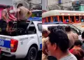 Chofer de microb�s hace pasar a su AMANTE como pasajera, pero su ESPOSA lo descubre