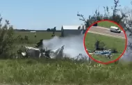 Salida de paracaidismo termina en tragedia: Fallecen 12 ocupantes de avioneta al estrellarse tras despegue
