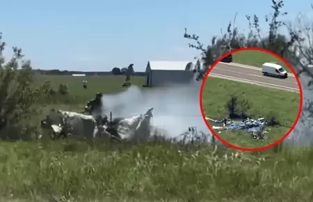 Fallecen 12 ocupantes de avioneta al estrellarse tras despegue