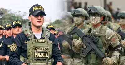 Polic�as y militares