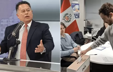 Consulados no han registrado incidentes o irregularidades en voto extranjero