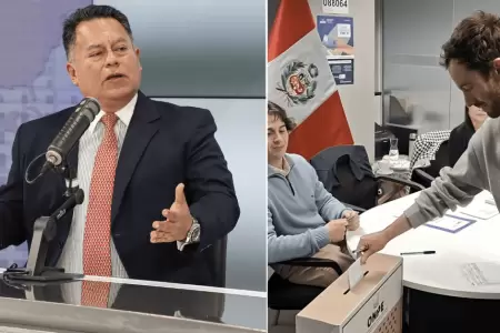 Consulados no han registrado incidentes o irregularidades en voto extranjero