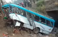Autobús cayó por un barranco y dejó al menos 31 muertos y más de 30 heridos: Bajo investigación
