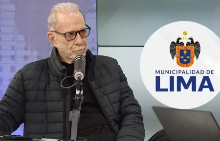 Ricardo Belmont anuncia que postular� a la alcald�a de Lima.
