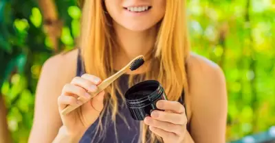 Proh�ben uso de producto dental blanqueador.
