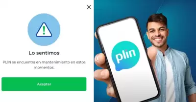 Usuarios reportan ca�da de Plin
