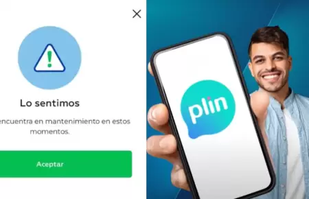 Usuarios reportan ca�da de Plin