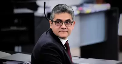 El exfiscal prioriz� la defensa de Pedro Castillo.