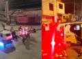VMT: Familia de mototaxista detenido denuncia que polic�a motorizado provoc� accidente en Av. San Jos�
