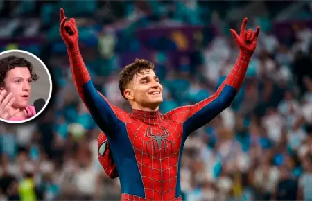 El actor considera como buen superh�roe al futbolista.