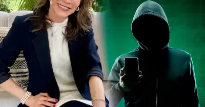 Conductora de TV advierte nueva modalidad de robo.