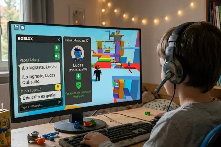 Menores contactan con adultos a trav�s de Roblox