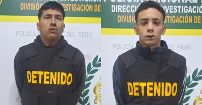 Capturaron a dos sujetos implicados en atentados contra Z Buss.