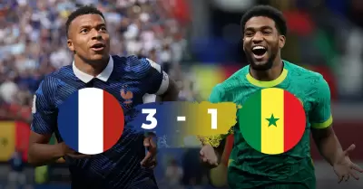 Francia debut� con amplia victoria frente al conjunto africano.