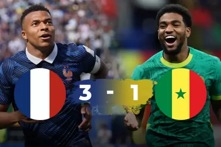 Francia debut� con amplia victoria frente al conjunto africano.