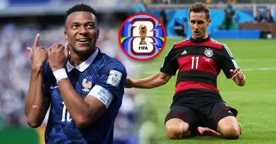 El delantero super� el r�cord de Messi tras �ltimo tanto ante Senegal