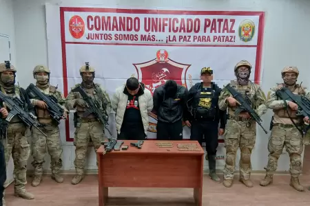 Nuevo operativo en Pataz.