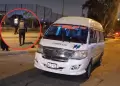 Balean combi llena de pasajeros en Chorrillos: Chofer y dos pasajeros resultaron heridos