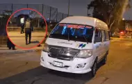 Balean combi llena de pasajeros en Chorrillos: Chofer y dos pasajeros resultaron heridos