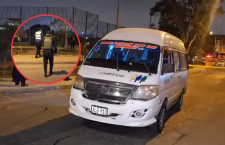 Balean combi llena de pasajeros en Chorrillos