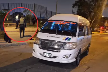 Balean combi llena de pasajeros en Chorrillos