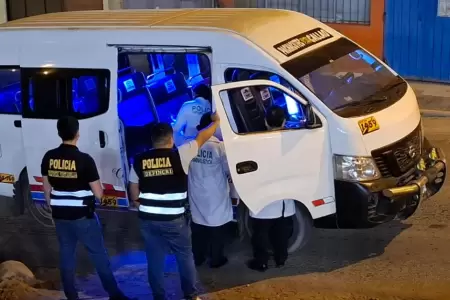 Atacan combi llena de pasajeros en Ventanilla y dejan heridos al chofer y pasaje