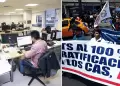 Trabajadores CAS de la Fiscal�a realizar�n paro a nivel nacional exigiendo el pago de su gratificaci�n en julio