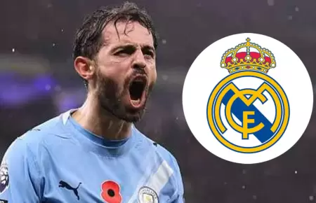 Bernardo Silva ser� nuevo jugador del Real Madrid hasta mediados del 2028.