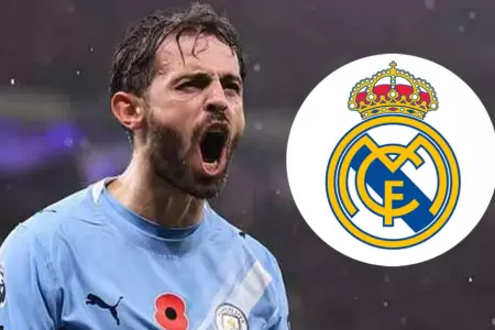Bernardo Silva ser� nuevo jugador del Real Madrid hasta mediados del 2028.