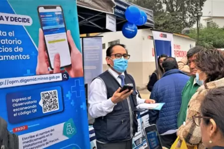 Minsa anuncia campa�a de medicamentos