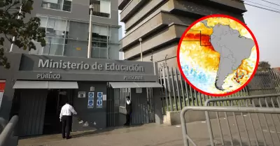 Minedu adelanta cierre de a�o escolar por fen�meno El Ni�o