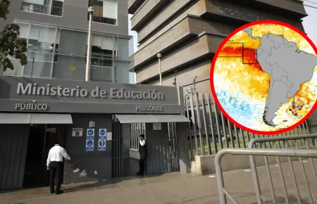 Minedu adelanta cierre de a�o escolar por fen�meno El Ni�o