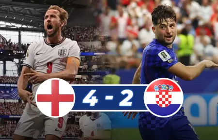 Inglaterra vs Croacia