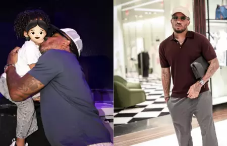 Jefferson Farf�n revela cu�nto de pensi�n le pasa a su hiija