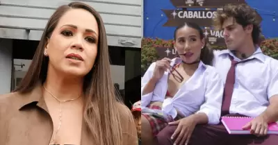 Melissa Klug habla sobre el romance de Samahara y Renato Rossini Jr.