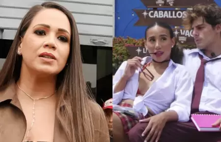 Melissa Klug habla sobre el romance de Samahara y Renato Rossini Jr.