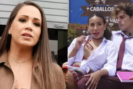 Melissa Klug habla sobre el romance de Samahara y Renato Rossini Jr.